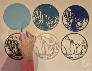 Painted layers